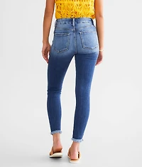 High Rise Ankle Skinny Stretch Jean