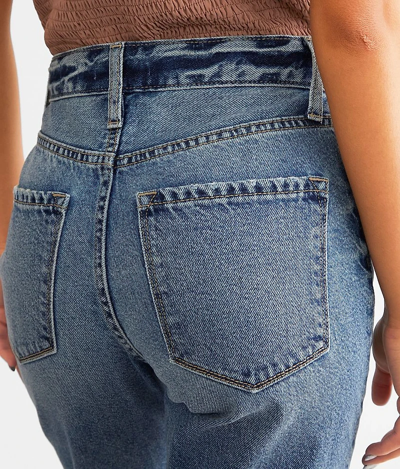 Ultra High Rise 90s Cropped Straight Jean