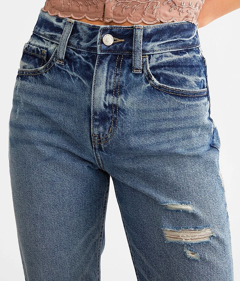 Ultra High Rise 90s Cropped Straight Jean