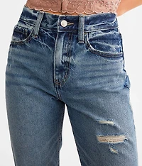Ultra High Rise 90s Cropped Straight Jean