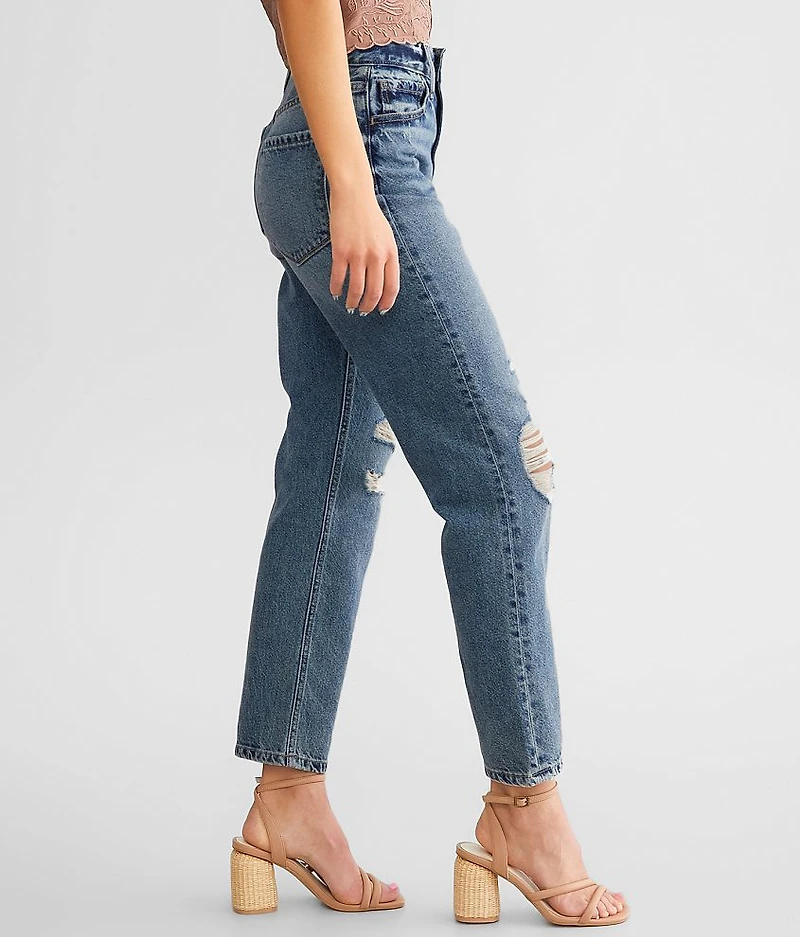 Ultra High Rise 90s Cropped Straight Jean