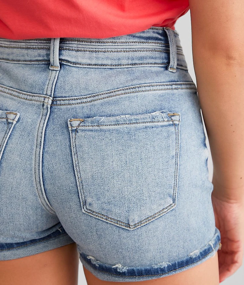 Kurvy High Rise Stretch Short