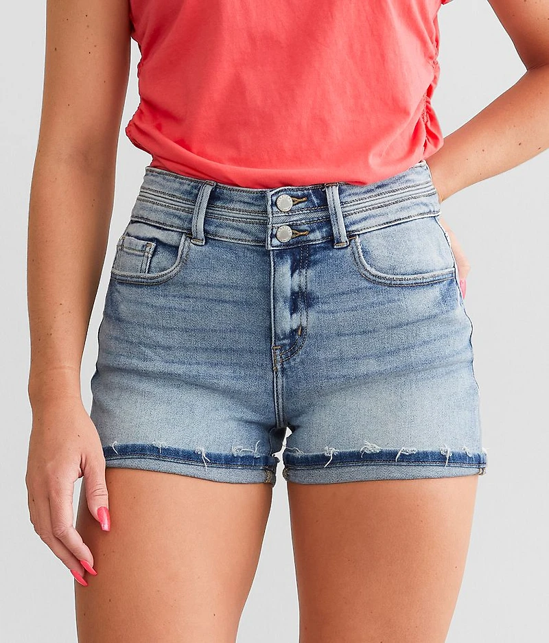 Kurvy High Rise Stretch Short