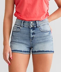 Kurvy High Rise Stretch Short