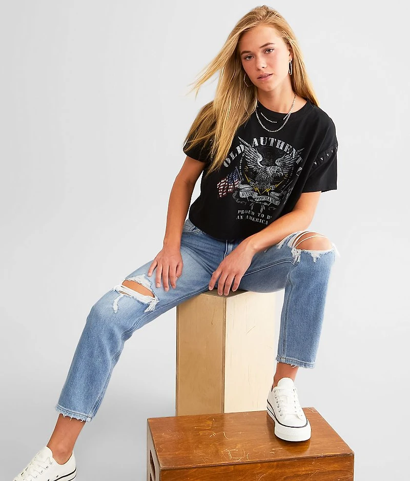 Mid-Rise Relaxed Stretch Jean