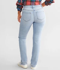 Kurvy Mid-Rise Straight Stretch Jean