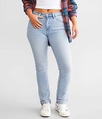 Kurvy Mid-Rise Straight Stretch Jean