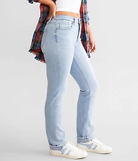 Kurvy Mid-Rise Straight Stretch Jean