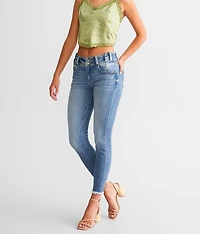Mid-Rise Ankle Skinny Stretch Jean