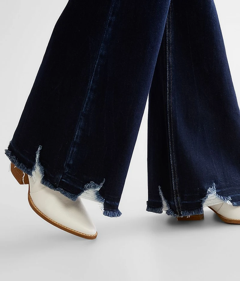 Mid-Rise Flare Stretch Jean
