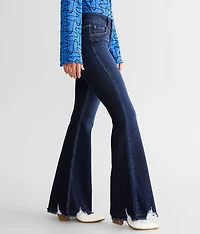 Mid-Rise Flare Stretch Jean