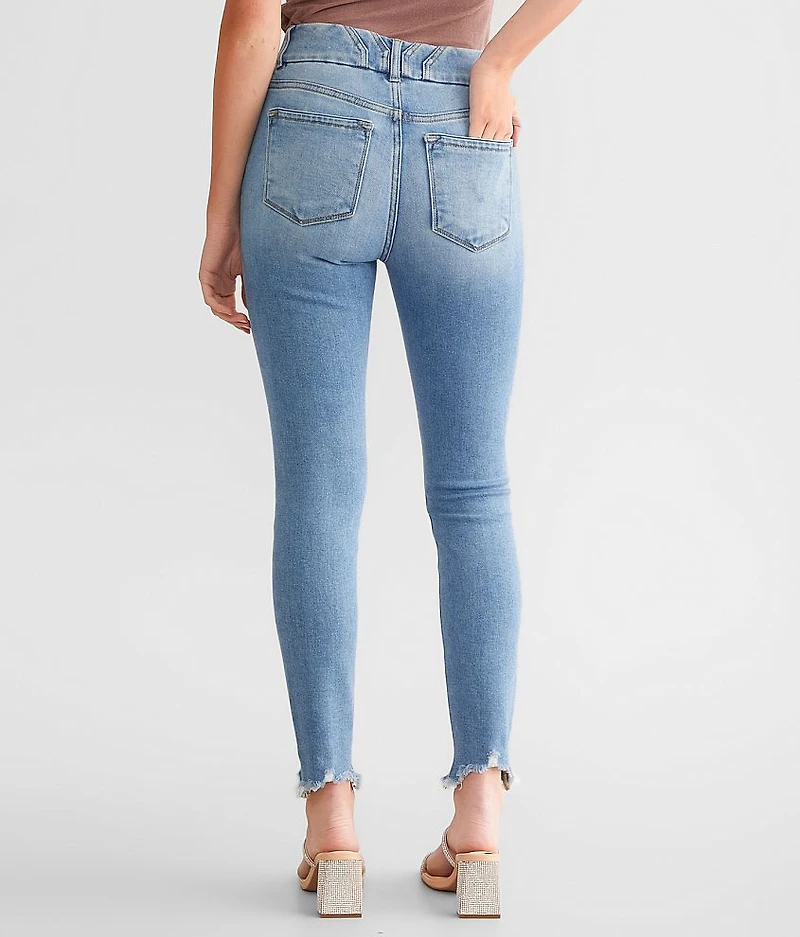Kurvy High Rise Ankle Skinny Stretch Jean