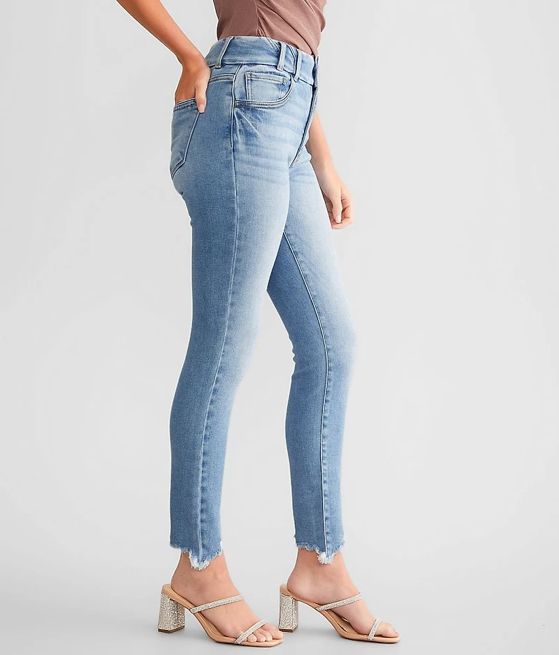 Kurvy High Rise Ankle Skinny Stretch Jean