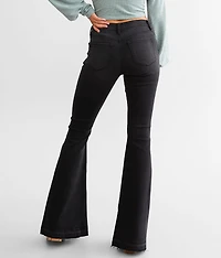 Mid-Rise Super Flare Stretch Jean