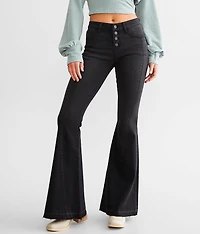 Mid-Rise Super Flare Stretch Jean