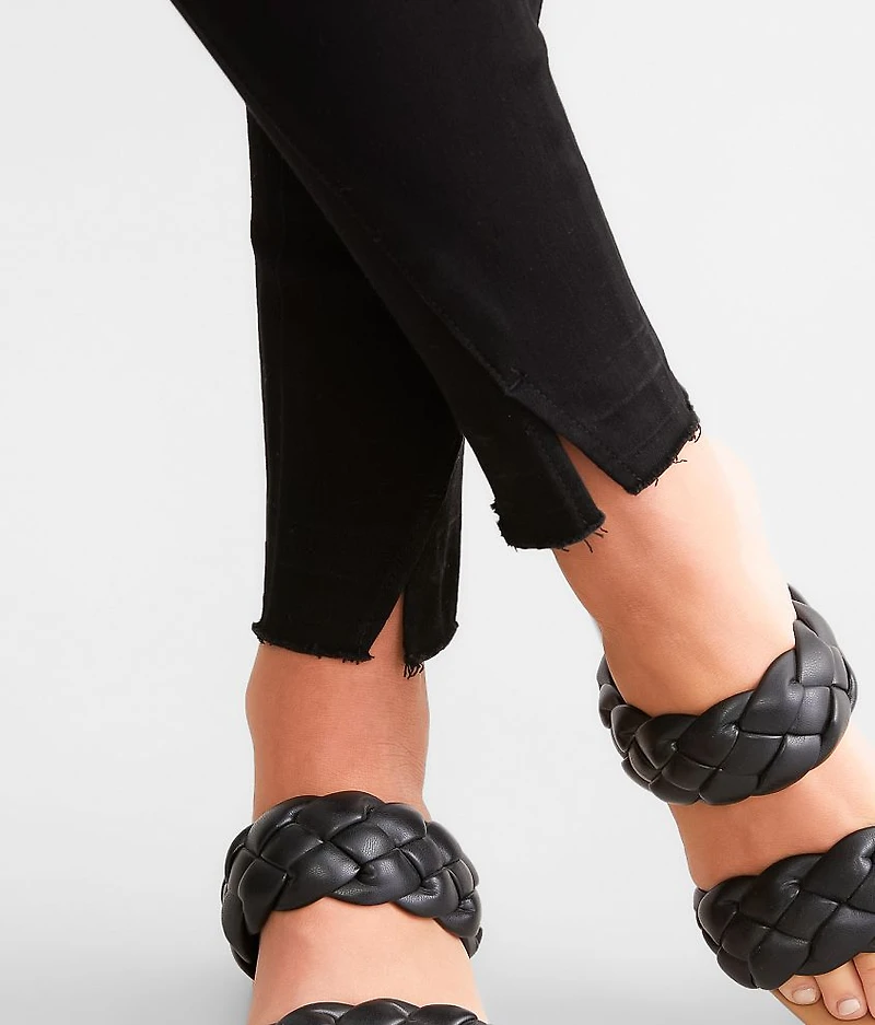 Kurvy Mid-Rise Ankle Skinny Stretch Jean