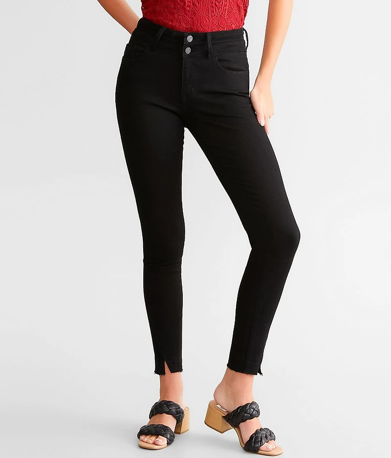 Kurvy Mid-Rise Ankle Skinny Stretch Jean