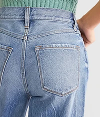 90's Cropped Wide Leg Jean