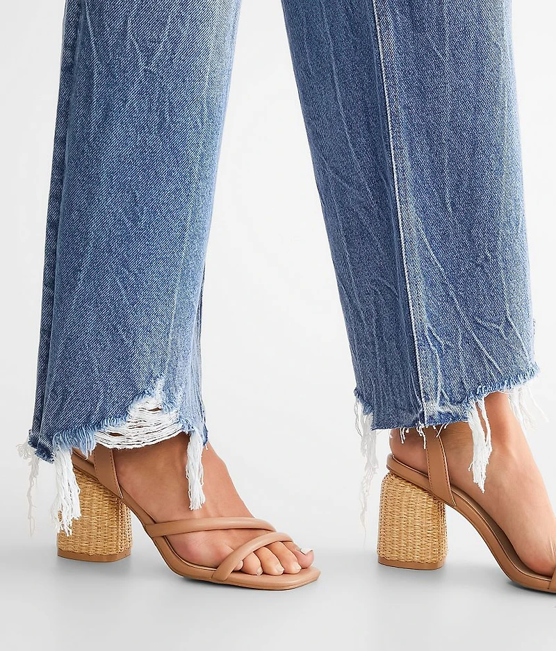 90's Cropped Wide Leg Jean