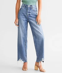 90's Cropped Wide Leg Jean