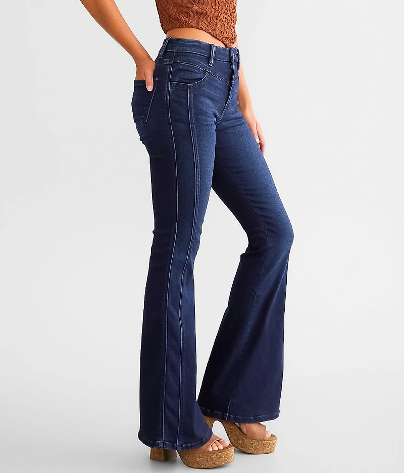 High Rise Flare Stretch Jean