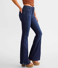 High Rise Flare Stretch Jean