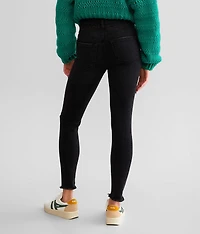 High Rise Ankle Skinny Stretch Jean