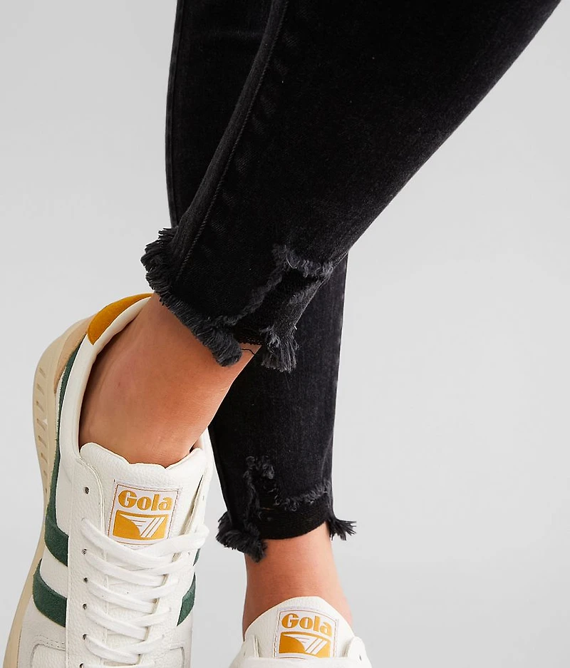 High Rise Ankle Skinny Stretch Jean