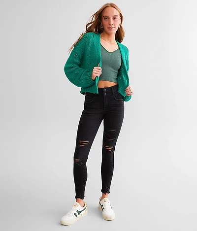 Kan Can Signature High Rise Ankle Skinny Stretch Jean