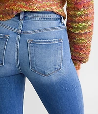 Kurvy Mid-Rise Straight Stretch Jean