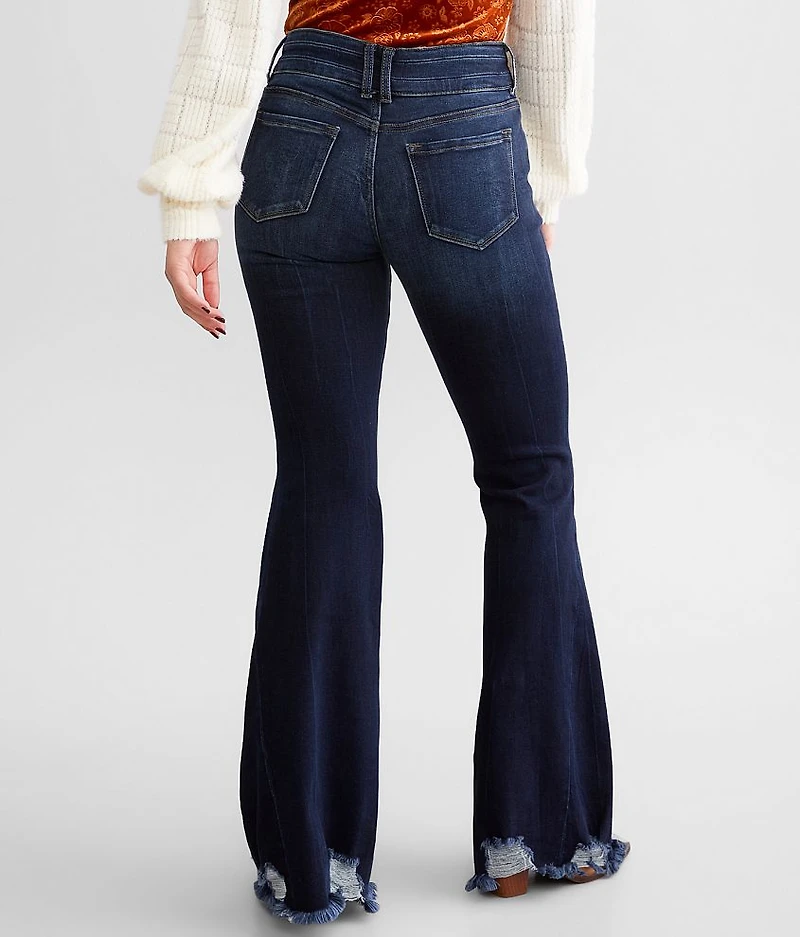 Mid-Rise Super Flare Stretch Jean