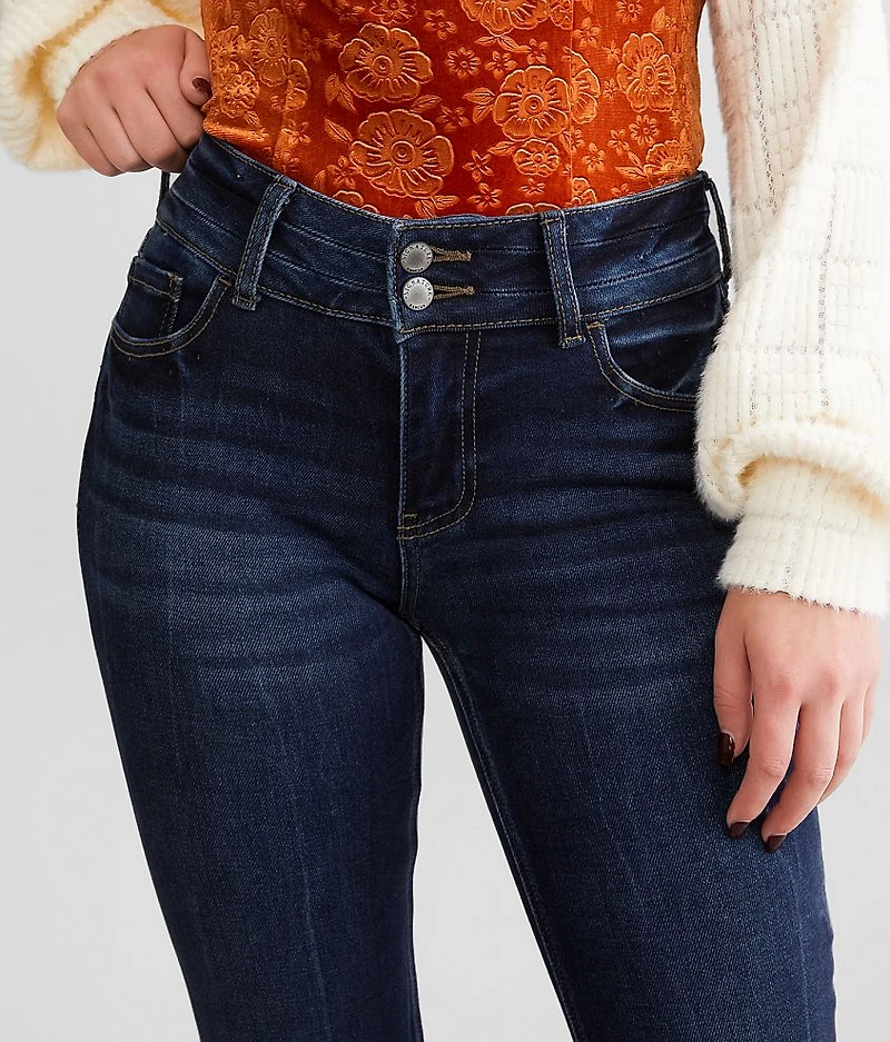 Mid-Rise Super Flare Stretch Jean