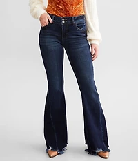 Mid-Rise Super Flare Stretch Jean