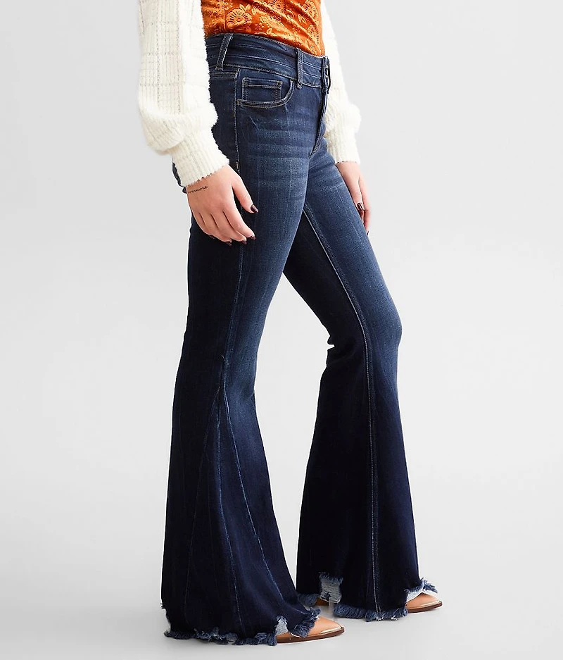 Mid-Rise Super Flare Stretch Jean