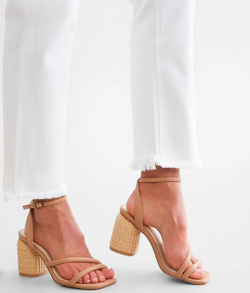 Mid-Rise Cropped Straight Stretch Jean