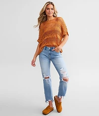 Mid-Rise Relaxed Stretch Jean