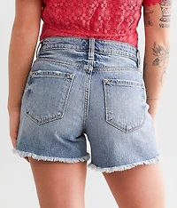 Kurvy Mid-Rise Stretch Short