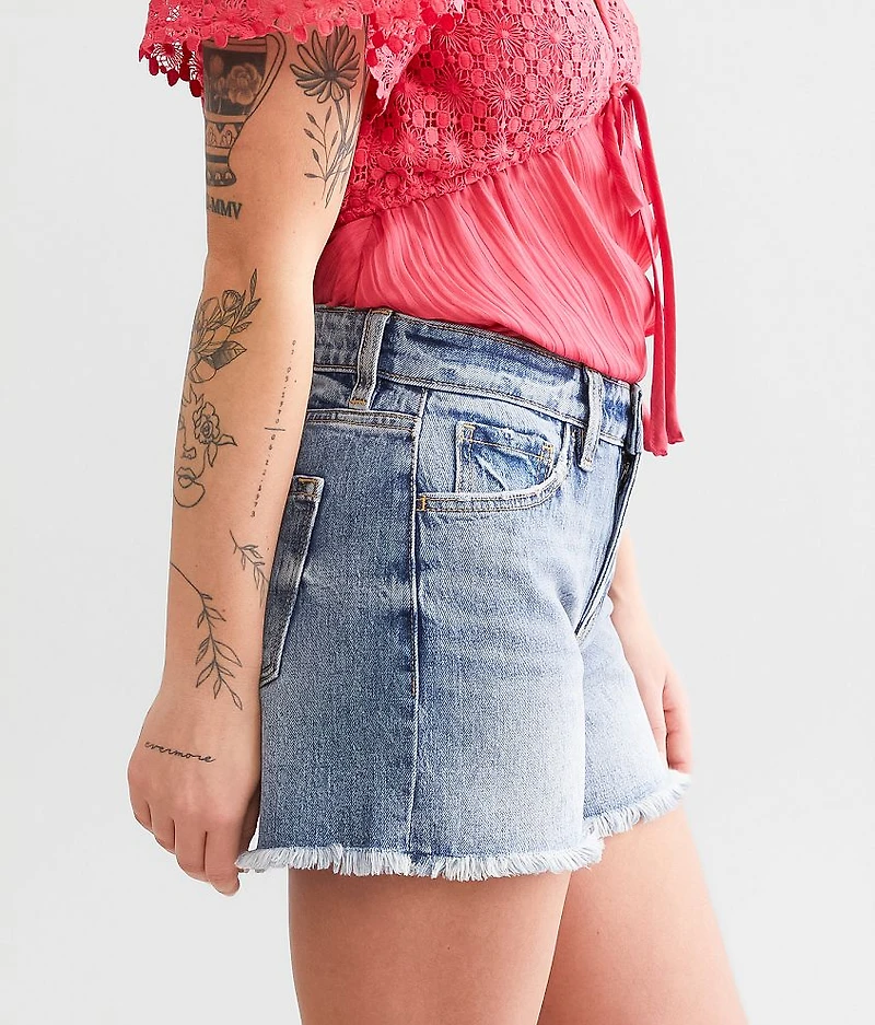 Kurvy Mid-Rise Stretch Short