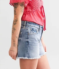 Kurvy Mid-Rise Stretch Short