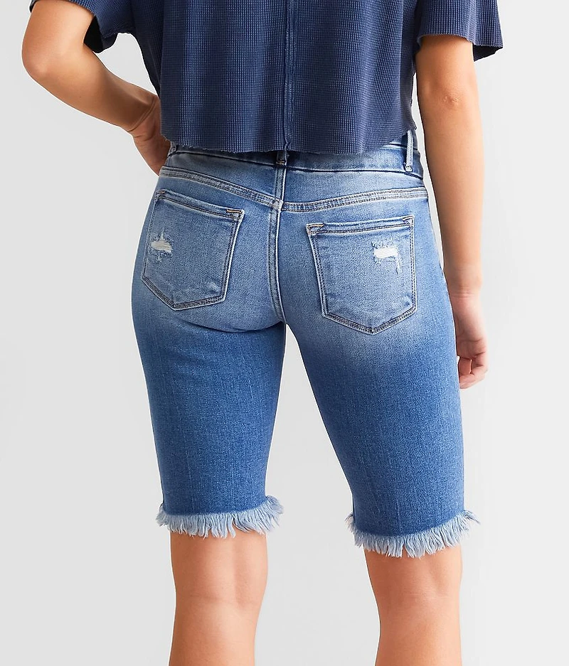 Mid-Rise Bermuda Stretch Short
