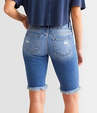 Mid-Rise Bermuda Stretch Short