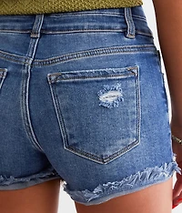 Mid-Rise Cuffed Stretch Short