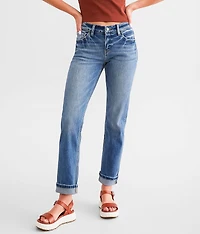 Mid-Rise Relaxed Stretch Jean