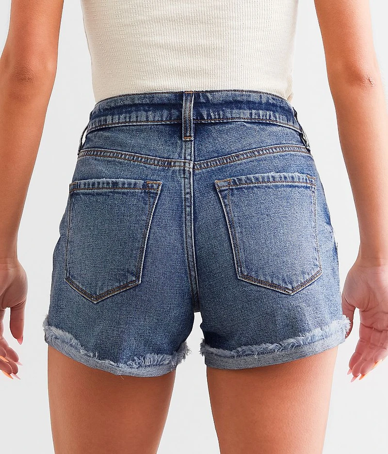 Kurvy Mid-Rise Stretch Short