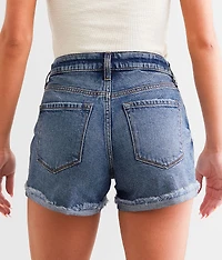 Kurvy Mid-Rise Stretch Short