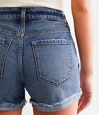 Kurvy Mid-Rise Stretch Short