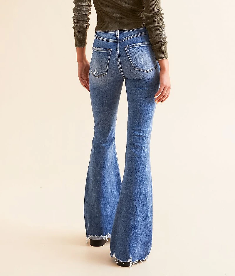 High Rise Flare Stretch Jean