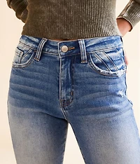 High Rise Flare Stretch Jean