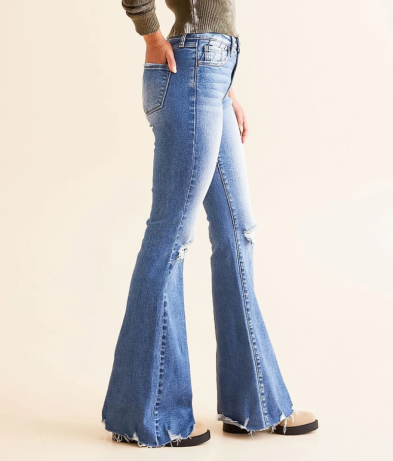 High Rise Flare Stretch Jean