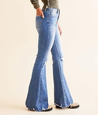 High Rise Flare Stretch Jean